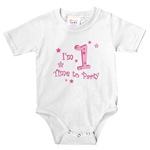 First / 1st birthday baby girl cute gifts
pink