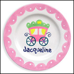 Cinderellas Stagecoach Personalized Plate